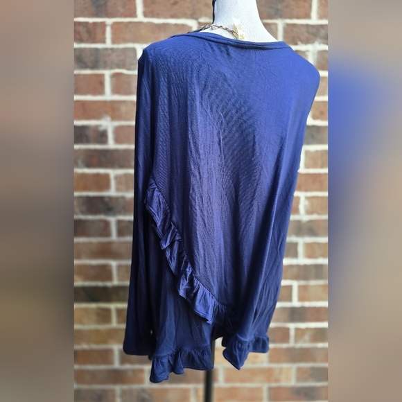 Matilda Jane New With Tag Elegant Blue Women's Top - Picture 9 of 13